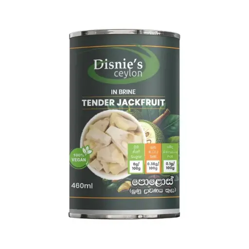 Polos (Tender Jackfruit) in Brine පොළොස් பச்சை பலாப்பழம் 460ml can